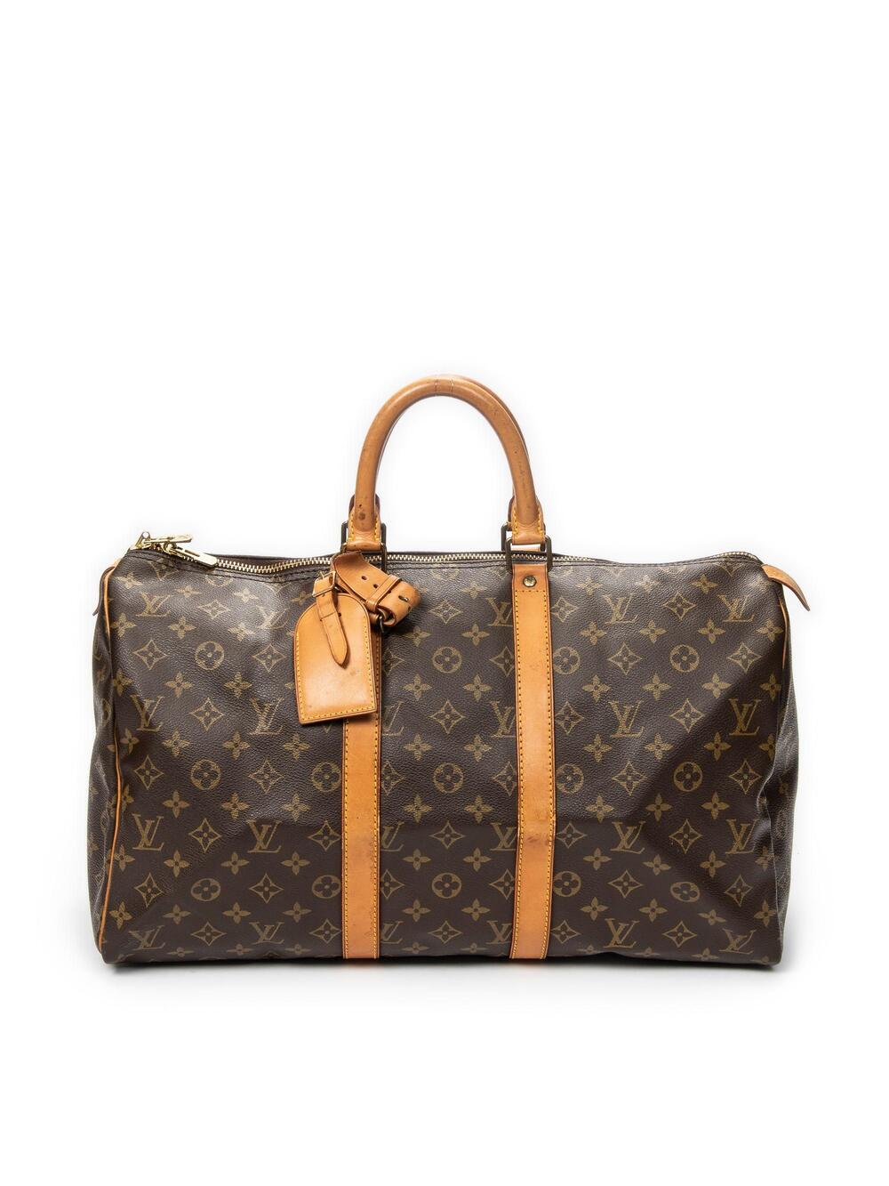 Louis Vuitton Keepall Bag Canvas 45 #365775L10B